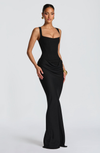 ABITO LUNGO CORSET DRAPEATO