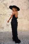 Zara - Vestito Maxi con Volant