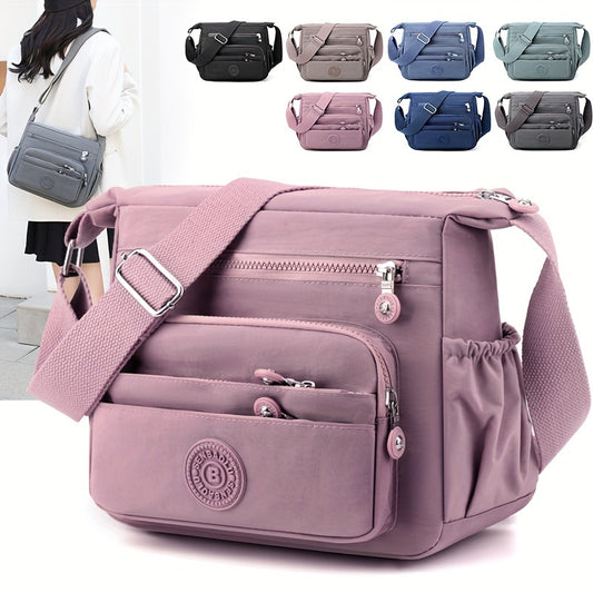 Borsa a Tracolla in Nylon da Donna