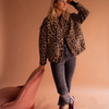 Rachael | Giacca Chic con Stampa Leopardata