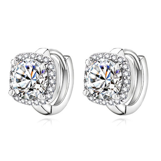Vilda – Orecchini quadrati in oro 18k
