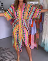 Amaris - Vestito Midi con Scollatura a V