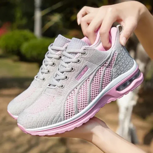 Sneakers ortopediche da donna casual, traspiranti e senza lacci