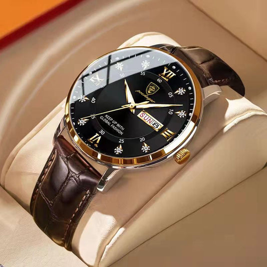 Orologio da uomo impermeabile luminoso