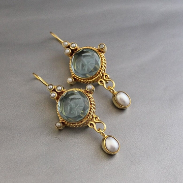 Orecchini Vintage con Perle Merena