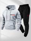 Parisian — Set Felpa con Cappuccio e Pantaloni Sportivi