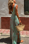 Bianca - Vestito Plunge Cut-Out in Cotone