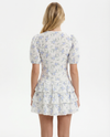 VESTITO MINI FLUIDO VOLANT