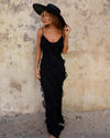 Zara - Vestito Maxi con Volant