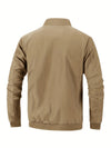 Giacca Antivento da Uomo per Primavera e Autunno, Caratterizzata da una Vestibilità Alla Moda e Ampia con Chiusura a Zip, Adatta per Ciclismo, Corsa e Fitness. Questa Giacca Sportiva Casual È Confortevole e Unisex, Rendendola una Scelta Popolare