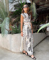 Camilla - Completo stampato Top e Gonna