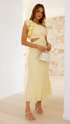 Blaire - Abito Maxi con Cutout a Spalla Scoperta