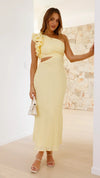 Blaire - Abito Maxi con Cutout a Spalla Scoperta