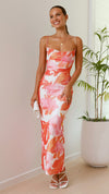 Ashley - Abito Maxi Floreale