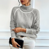 AURORA – MAGLIONE A COLLO ALTO CASUAL