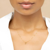 Leonora - Collana con Iniziale in Oro 18k
