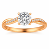 Noa - Anello Elegante in Oro 18k