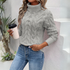 AMELIA – MAGLIONE A COLLO ALTO ELEGANTE IN MAGLIA