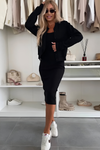 Manon | Abito Midi & Giacca per un’Eleganza Sicura di Sé