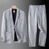 Elegante set di lino