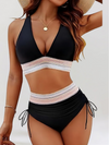 Federica – Bikini Modellante con Vita Alta e Sostegno Push-Up