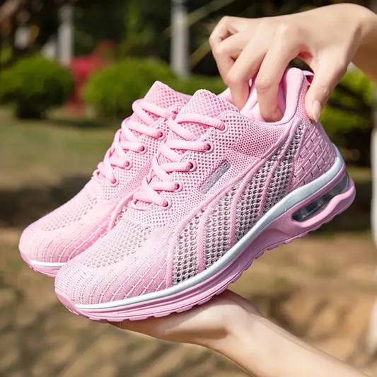 Sneakers ortopediche da donna casual, traspiranti e senza lacci