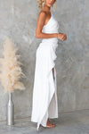 Inez - Elegante Abito Maxi a Spalla Scoperta