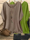 Set di 2 Bluse Morbide con Maniche Ampie