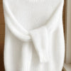 Pullover Elegante con Collo Rotondo in Maglia