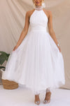 Phoebe - Vestito Midi con Gonna Lunga
