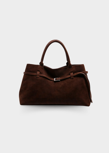 Borsa Celeste in Suede BB