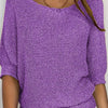 Maglia in Viscosa con Scollo Ampio