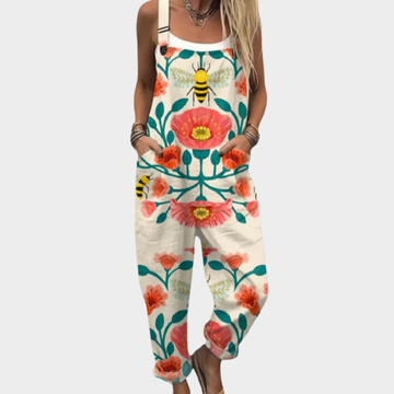 Pantaloni Salopette Stampati e Comodi