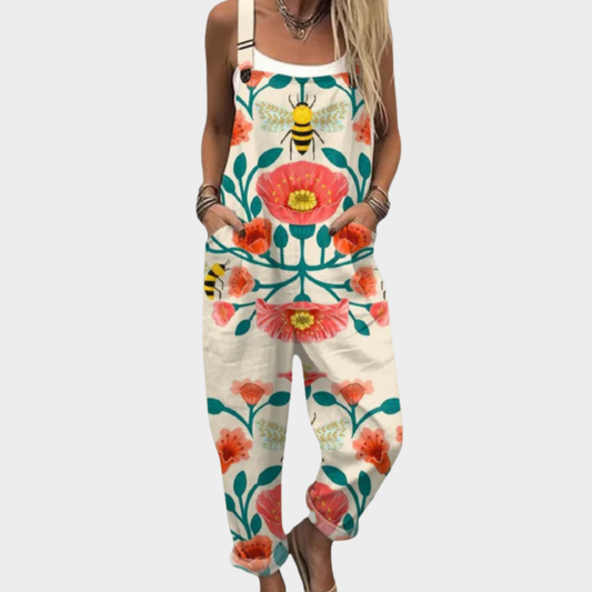 Pantaloni Salopette Stampati e Comodi