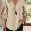 Blusa Fluida con Scollo Aperto