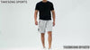 2 pezzi di pantaloni corti casual da uomo per sport all'aperto - Pantaloni corti estivi casual da uomo con tasche con zip, design semplice a tasche multifunzionali, adatti per l'uso quotidiano, corsa, fitness e viaggi all'aperto. Tessuto in maglia 100% po