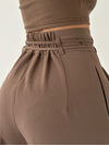 Federica – Pantaloni a vita alta con gamba ampia