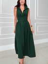 Romaine - Abito Midi Elegante con Copertura per la Pancia