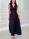 Romaine - Abito Midi Elegante con Copertura per la Pancia