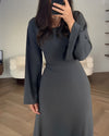 Aiah - Elegante Abito Maxi Tricot