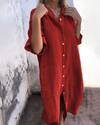 Leviana™ | Abito Camicia Stile Casual Ibiza