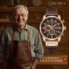 Orologio Elegante al Quarzo con Cinturino in Pelle