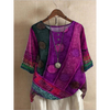 Valarie - Top Bohemien Colorato