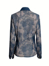Camicia in Pizzo Floreale Semi-Trasparente