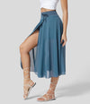 Livia | Gonna Elegante 2-in-1 Blu