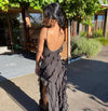 Zara - Vestito Maxi con Volant