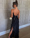 Zara - Abito Maxi con Volant