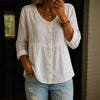 Camicia Casual Di Colore Unito