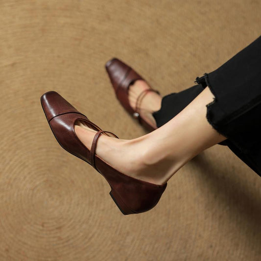 Velin Pumps in Vera Pelle