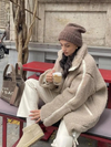 Emma  | Cappotto teddy caldo